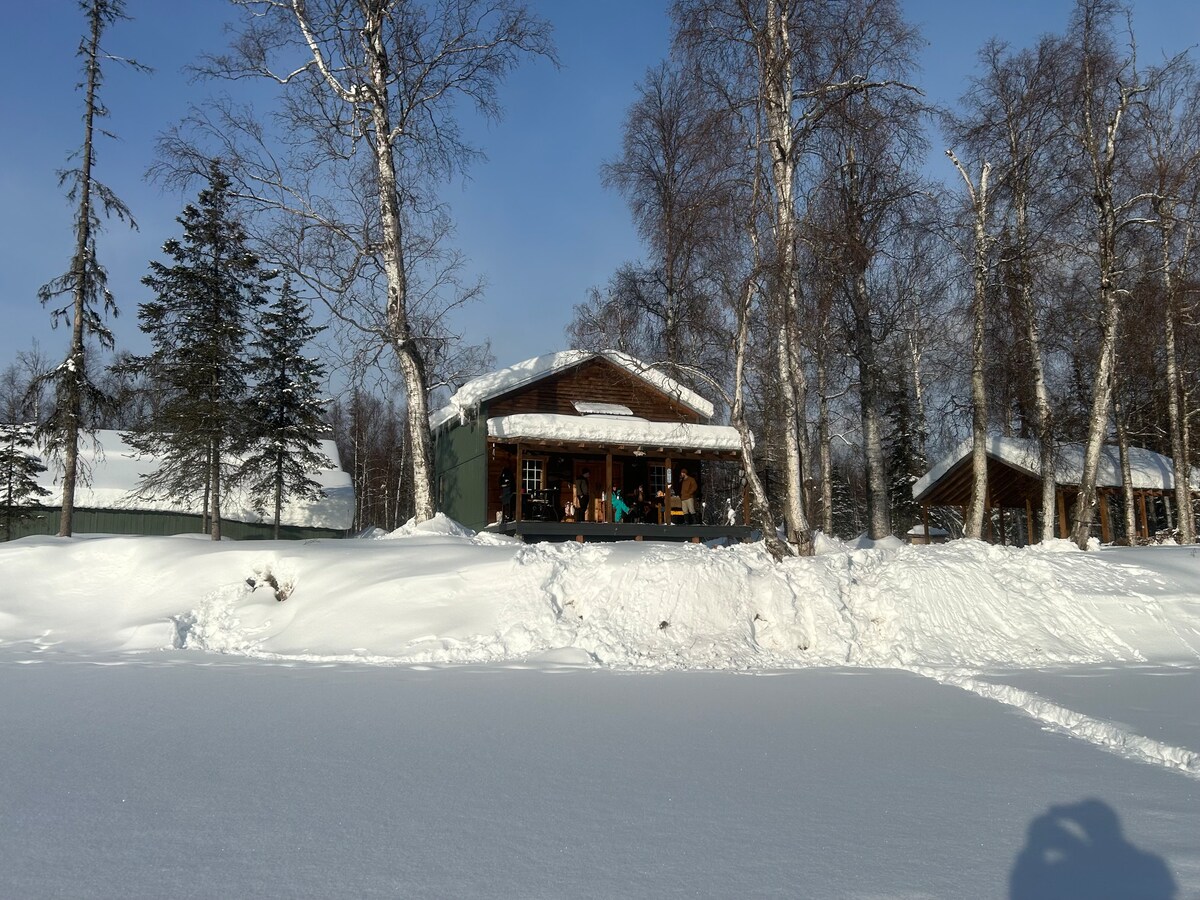 View from across Willow Creek