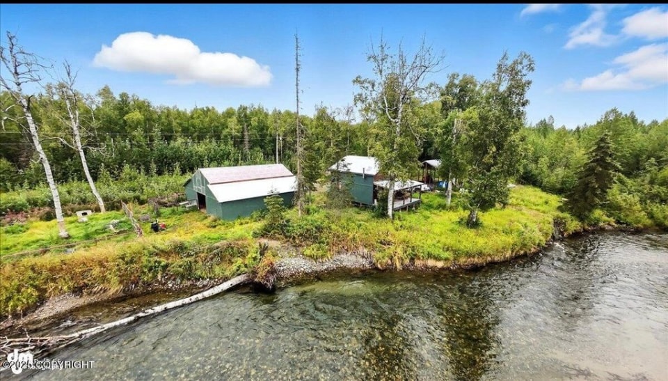 Fishing and hunting basecamp